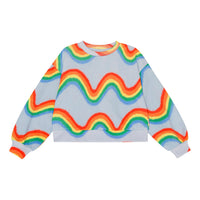 Molo Rainbow Waves Miki Sweatshirt