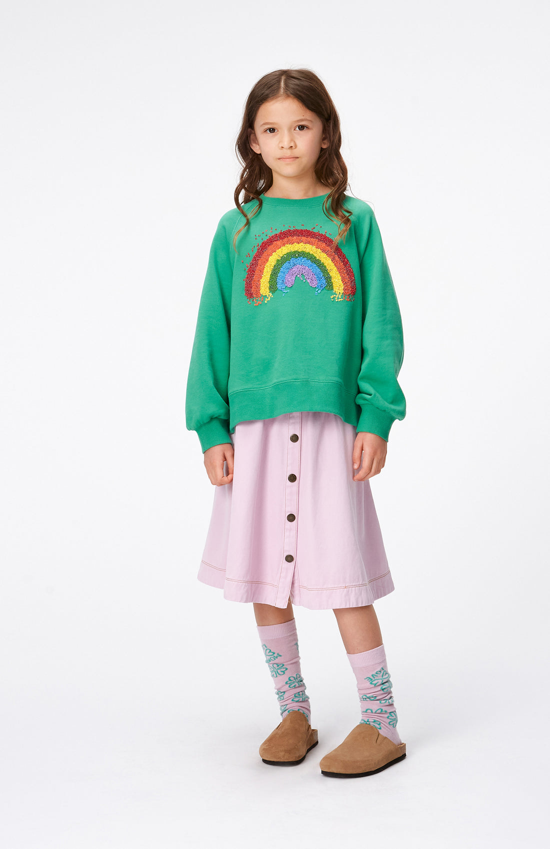 Molo Chalk Green Marilee Sweatshirt