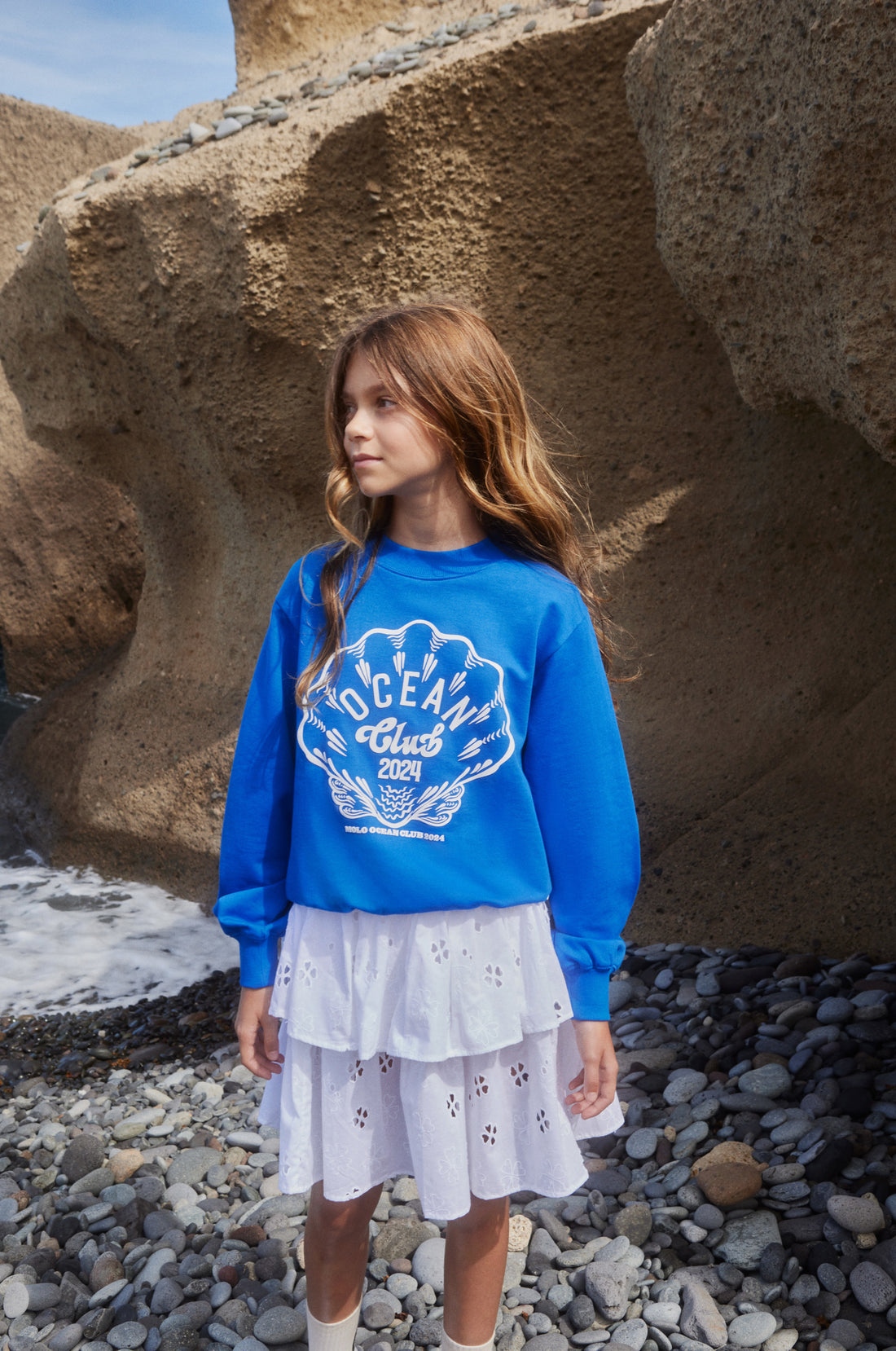 Molo Retro Blue Marge Sweatshirt
