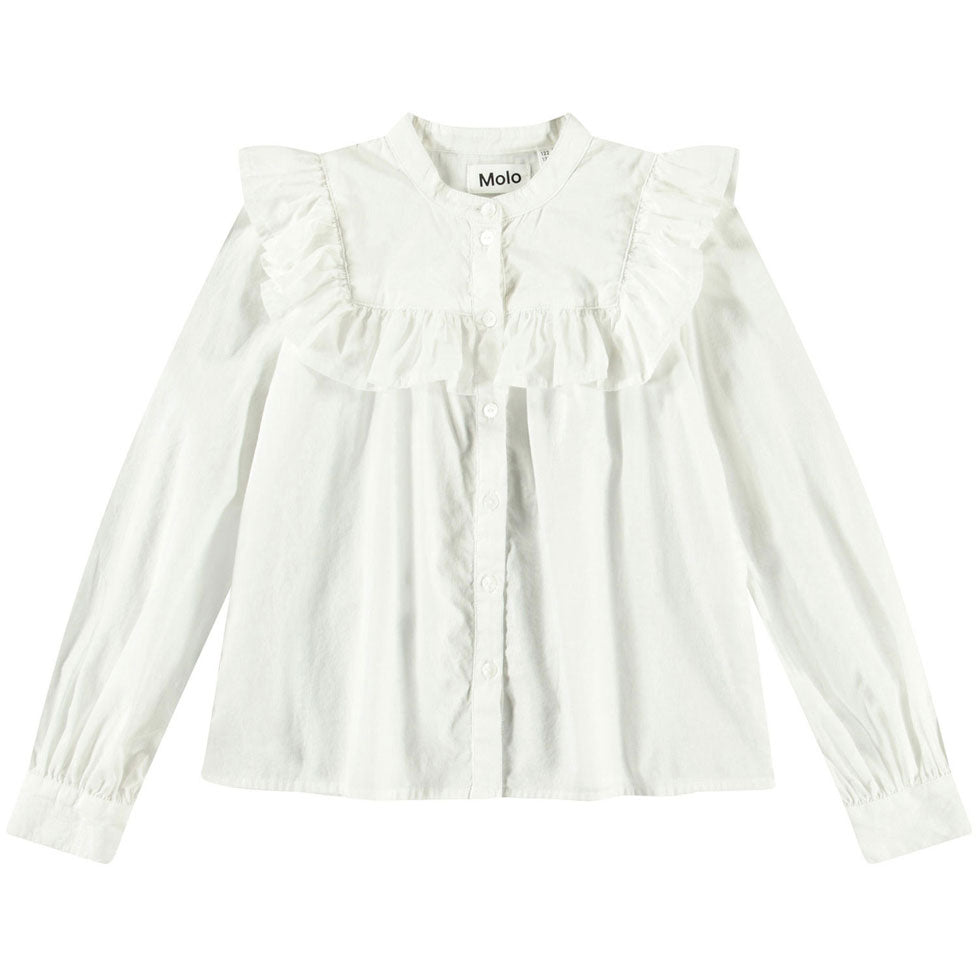 Molo Crisp White Rozetta Shirt