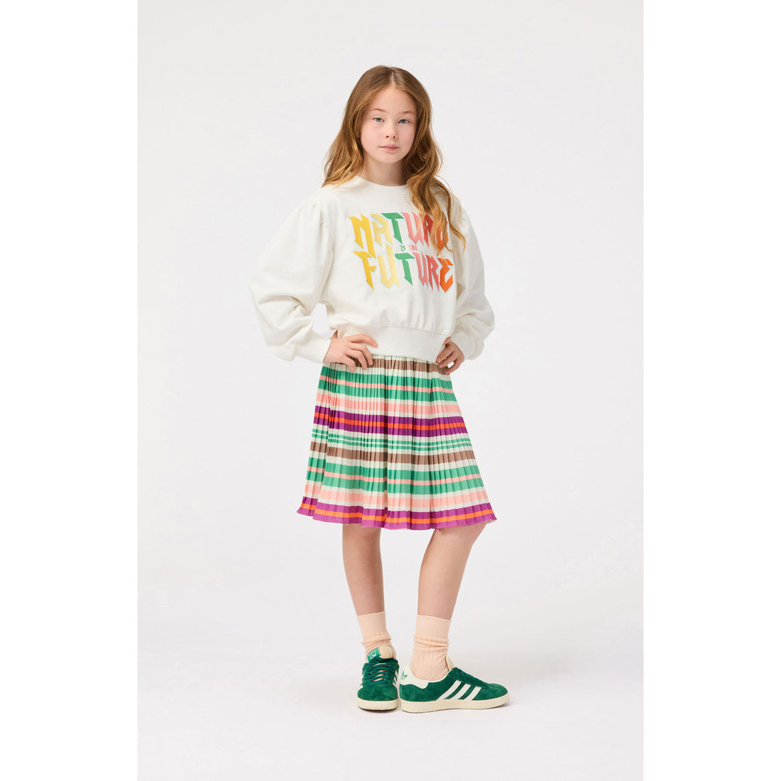 Molo Exotic Stripe Bess Skirt