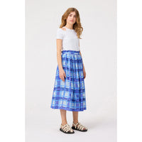 Molo Blue Checks Brisali Skirt