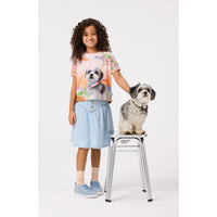 Molo Bleached Drapy Betsy Skirt