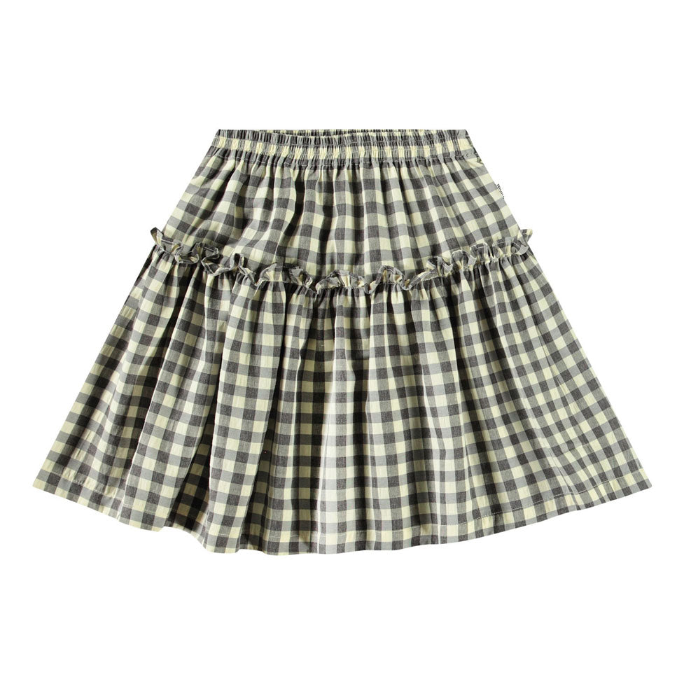 Molo Sun Check Bel Skirt