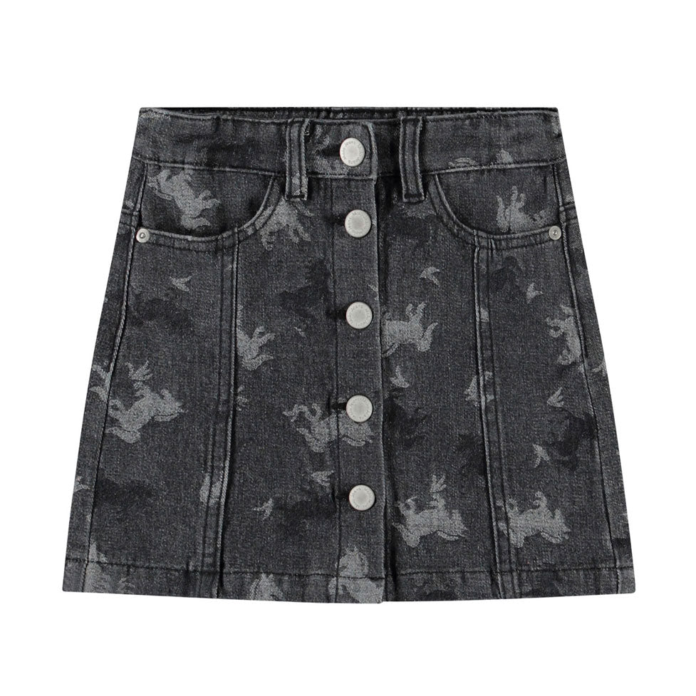 Molo Giddy Up Denim Bera Skirt