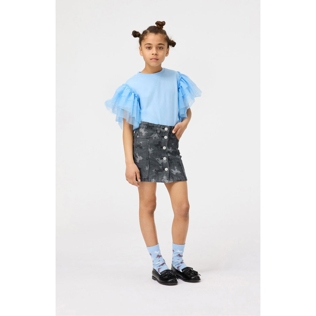 Molo Giddy Up Denim Bera Skirt