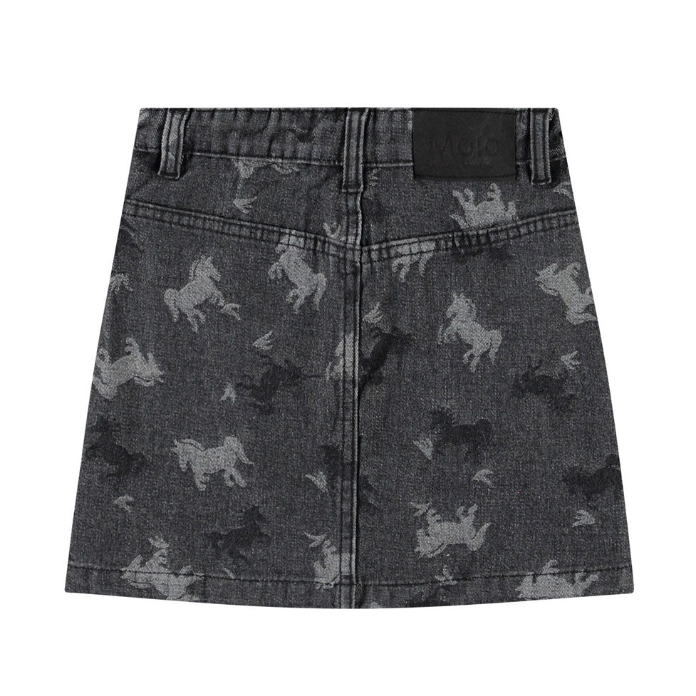 Molo Giddy Up Denim Bera Skirt