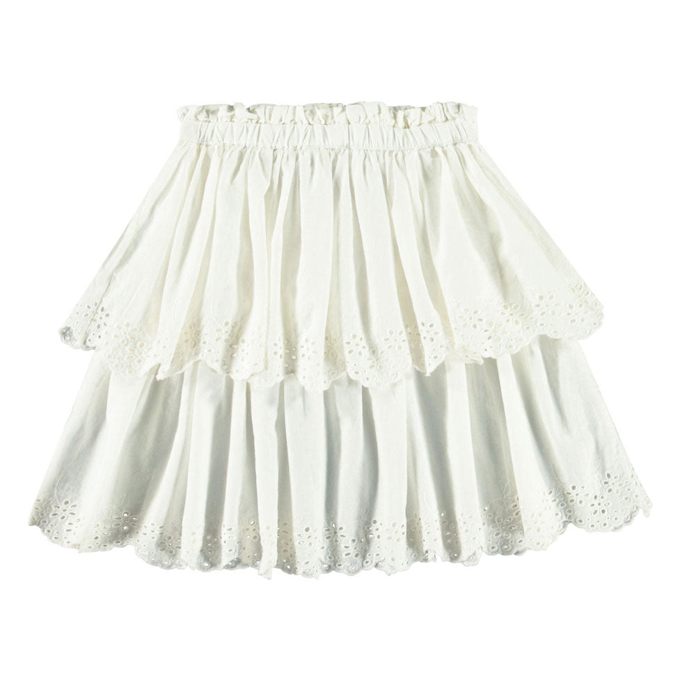 Molo Crisp White Brianna Skirt