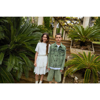 Molo Crisp White Brianna Skirt