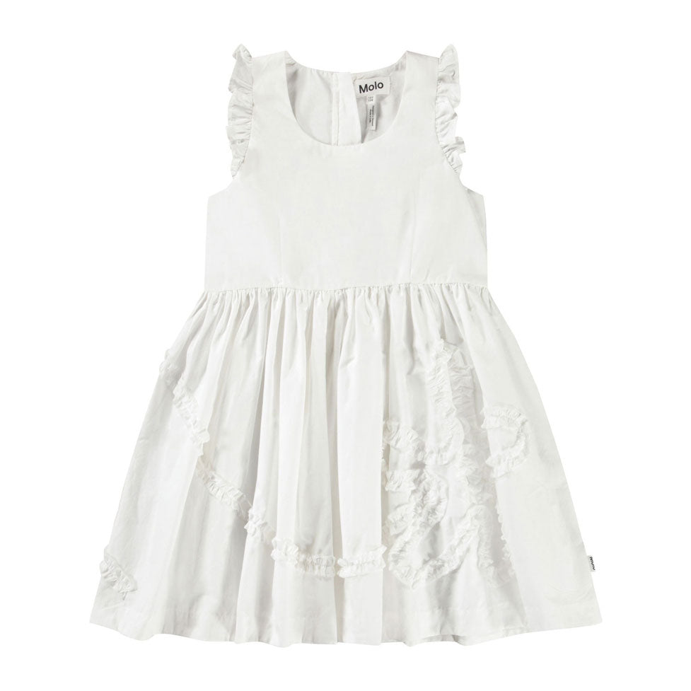 Molo Crisp White Cortney Dress