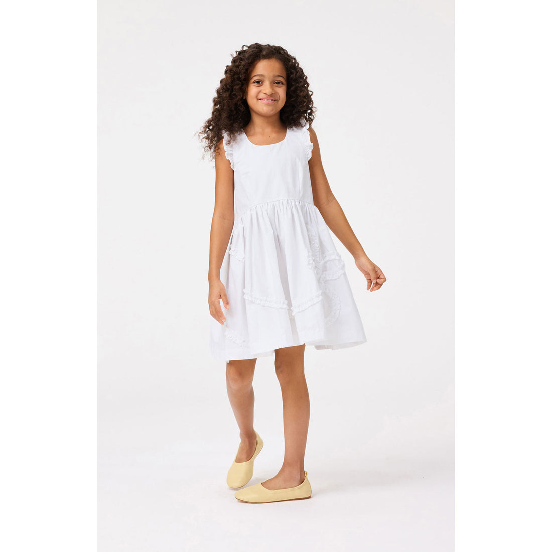 Molo Crisp White Cortney Dress
