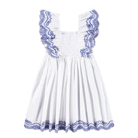 Molo Crisp White Clementine Dress