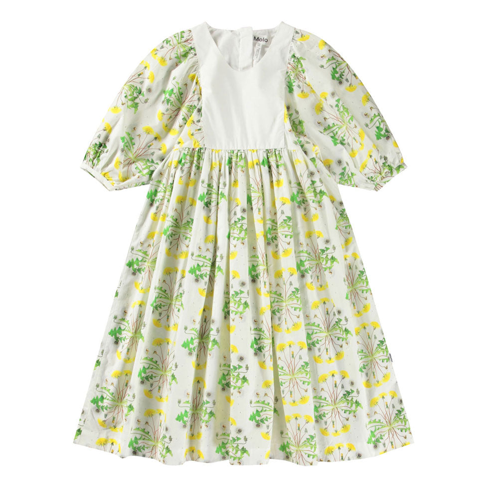 Molo Dandelion Dotty Cinza Dress