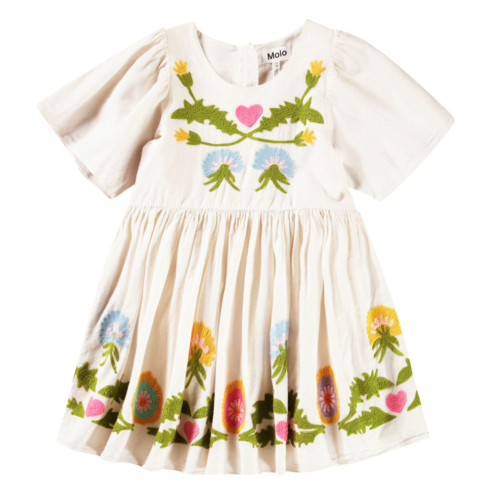 Molo Dandelion Border Carlin Dress