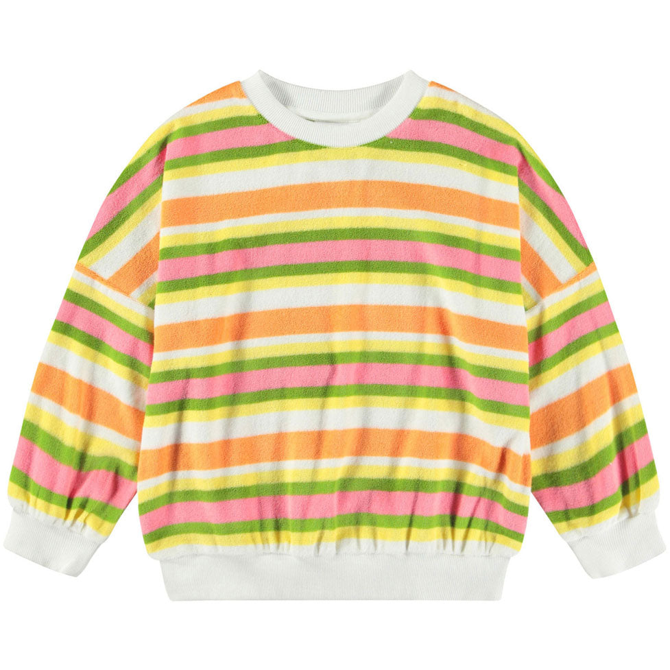 Molo Happy Stripe Marika Sweatshirt