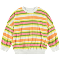 Molo Happy Stripe Marika Sweatshirt
