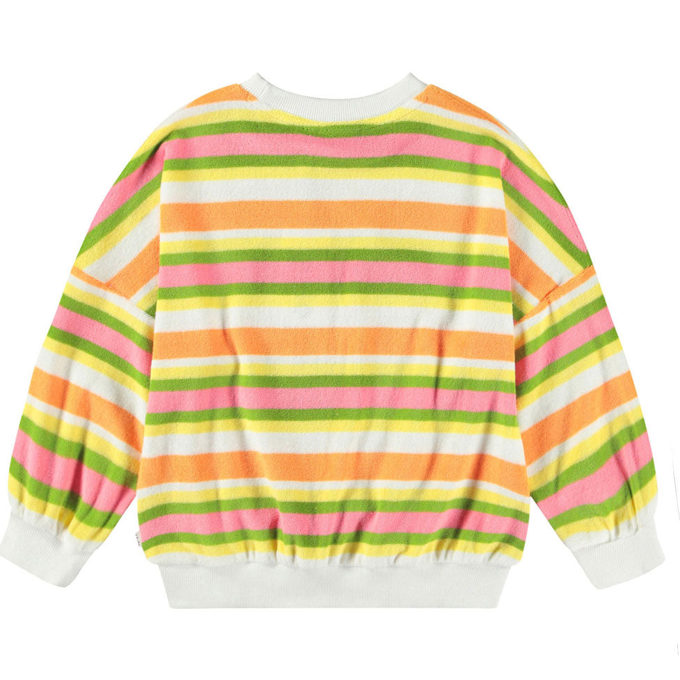 Molo Happy Stripe Marika Sweatshirt