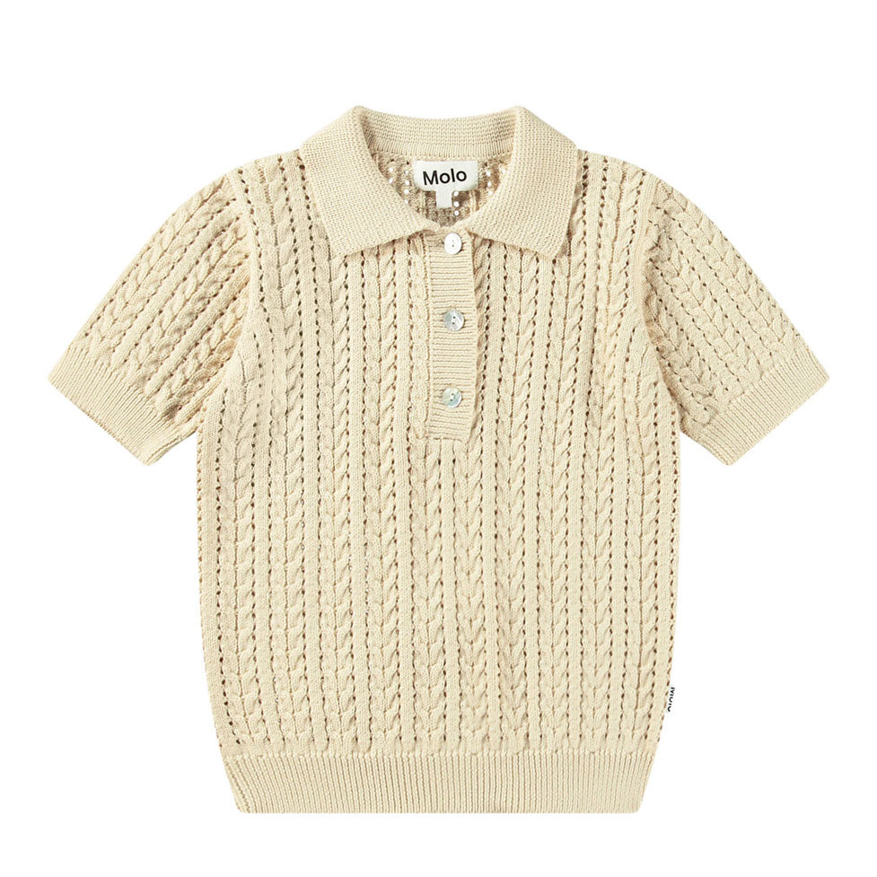 Molo Brazilian Sand Gretel Polo Sweater
