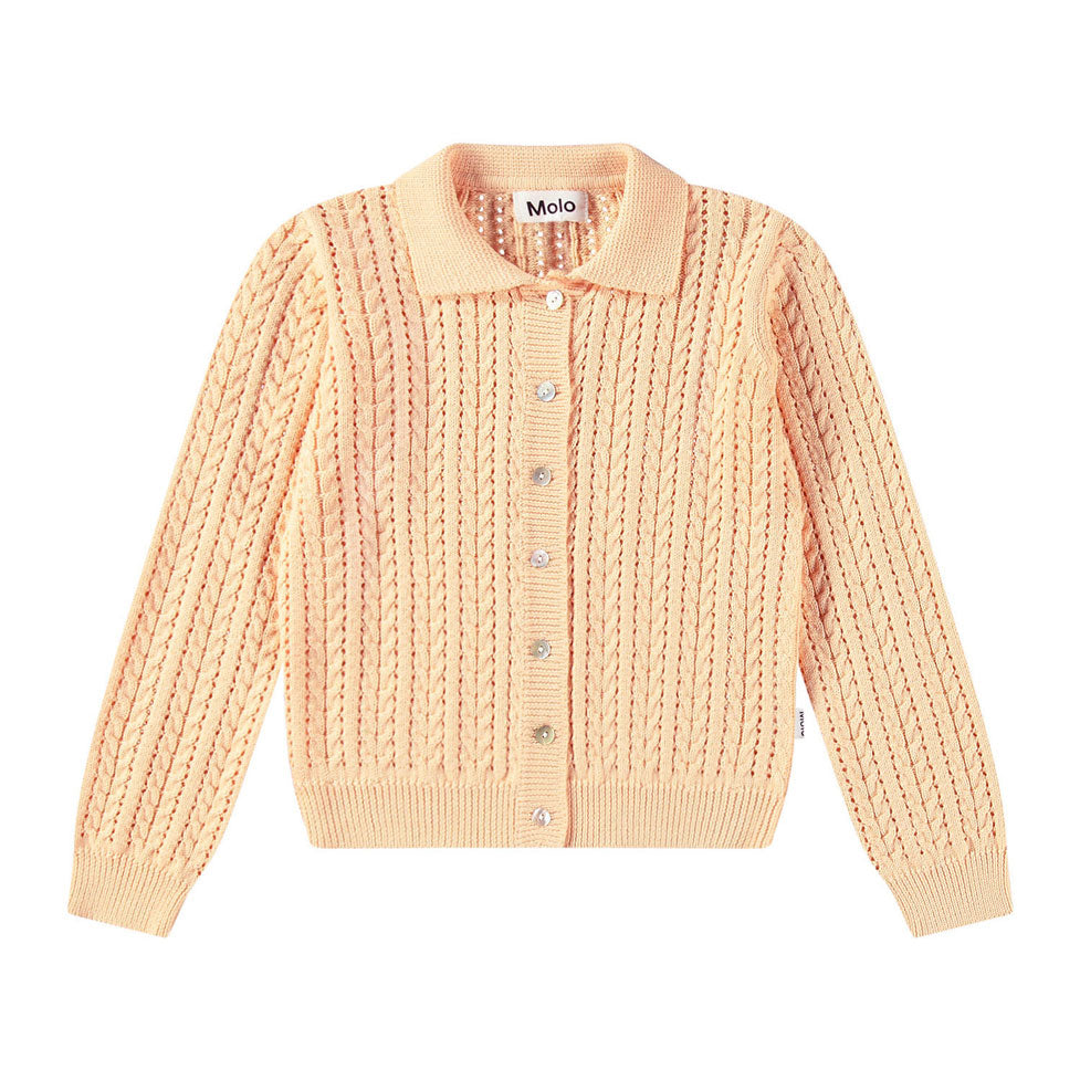 Molo Pale Melon Gwendolyn Cardigan
