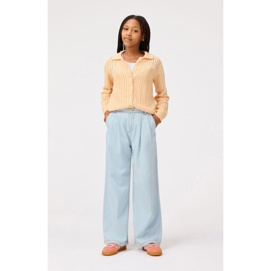 Molo Pale Melon Gwendolyn Cardigan