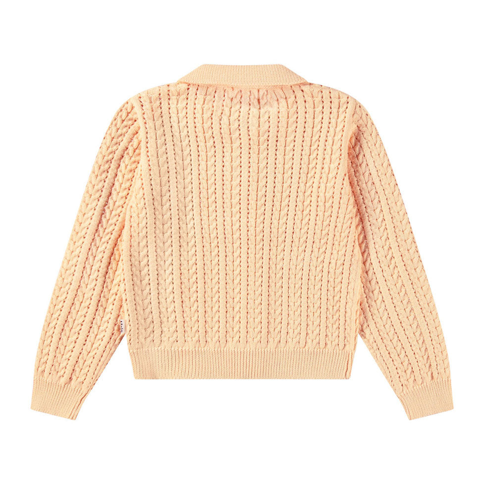Molo Pale Melon Gwendolyn Cardigan