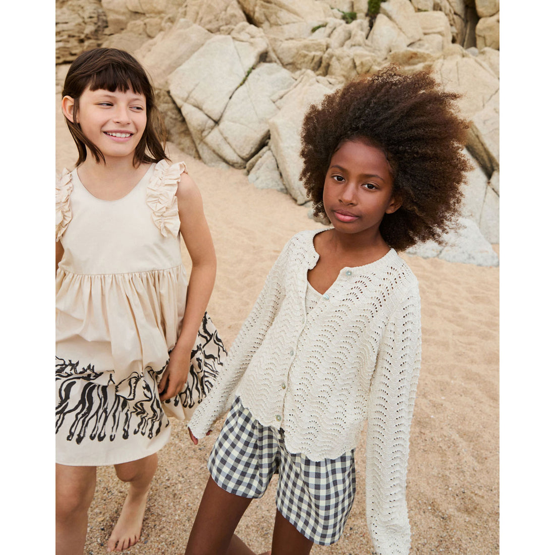 Molo Sand Melange Gigi Cardigan