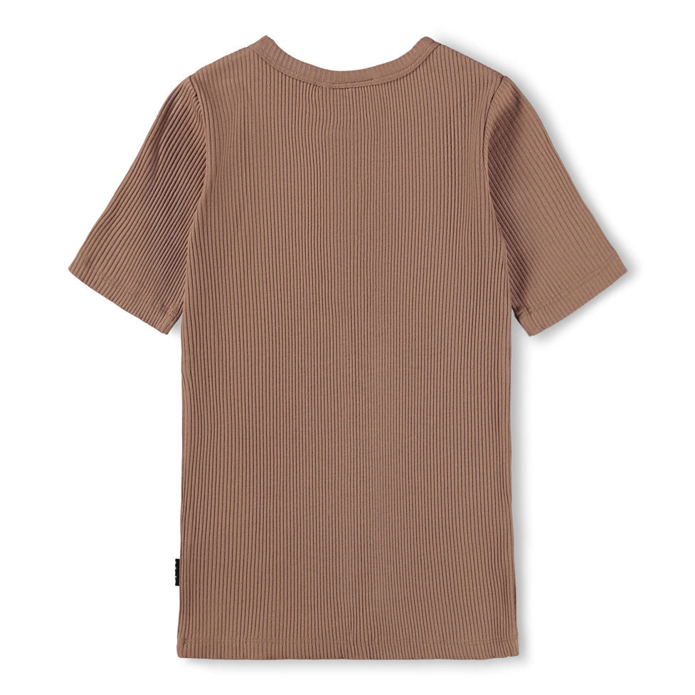 Molo Cocoa Bean Rosey T-Shirt