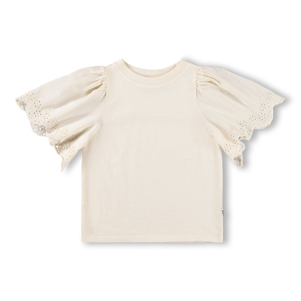 Molo Pearled Ivory Ritza T-Shirt