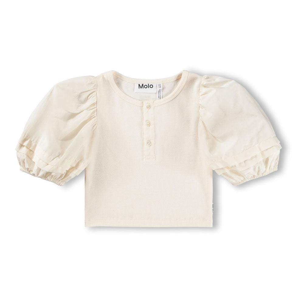 Molo Pearled Ivory Rawna T-Shirt