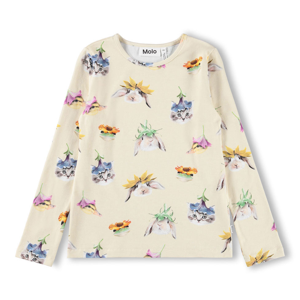 Molo Floral Fun Rose T-Shirt
