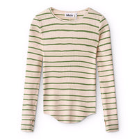 Molo Cloud Green Stripe Rochelle T-Shirt