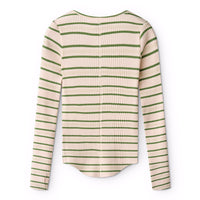 Molo Cloud Green Stripe Rochelle T-Shirt