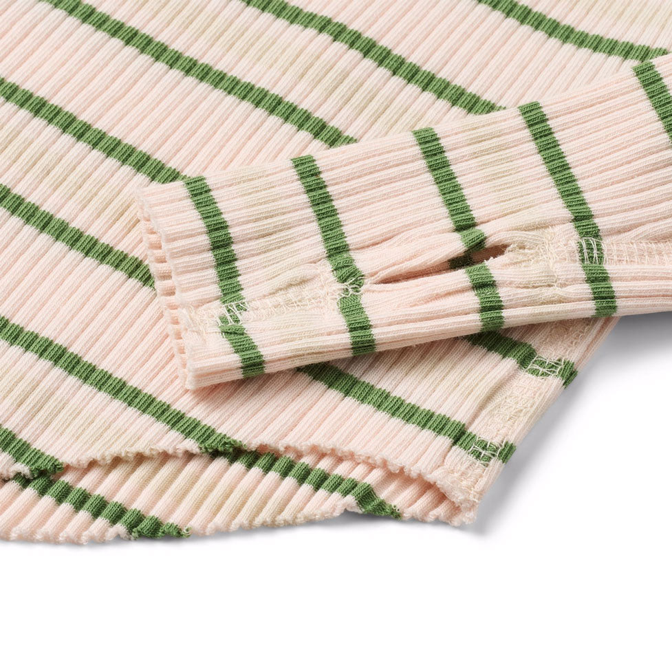 Molo Cloud Green Stripe Rochelle T-Shirt