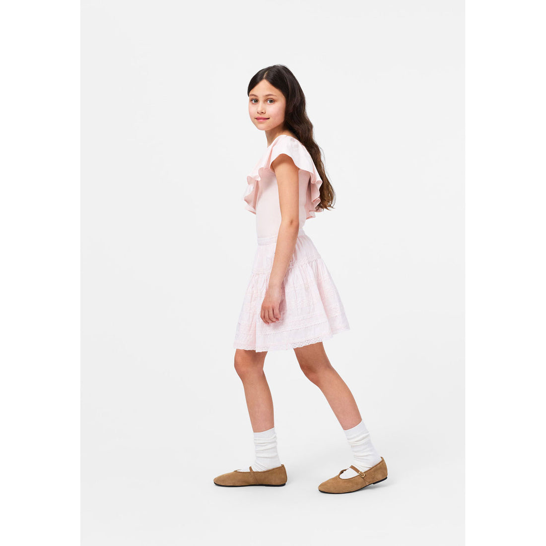 Molo Cloud Pink Bellasine Skirt