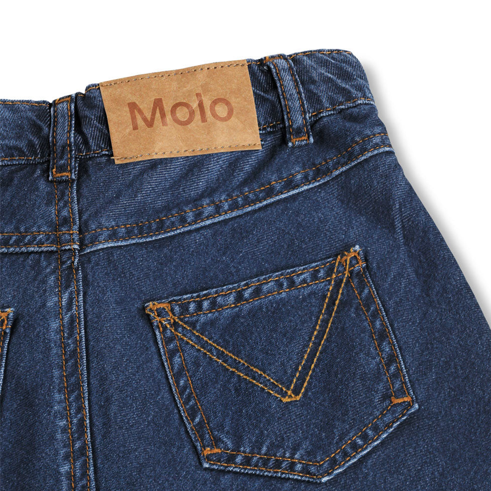 Molo Washed Blue Blaine Skirt