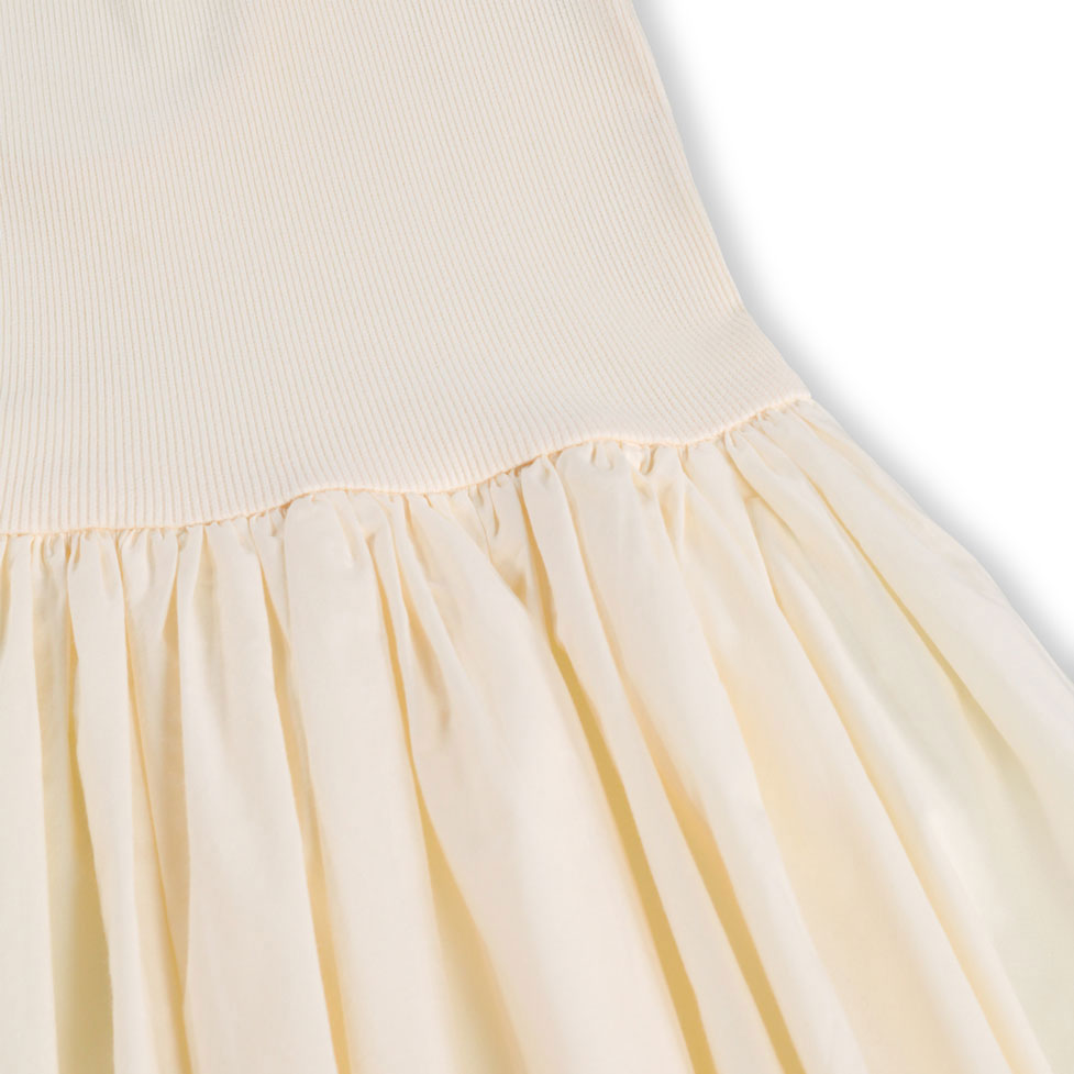 Molo Pearled Ivory Corella Dress