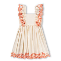 Molo Pearled Ivory Clementine Dress