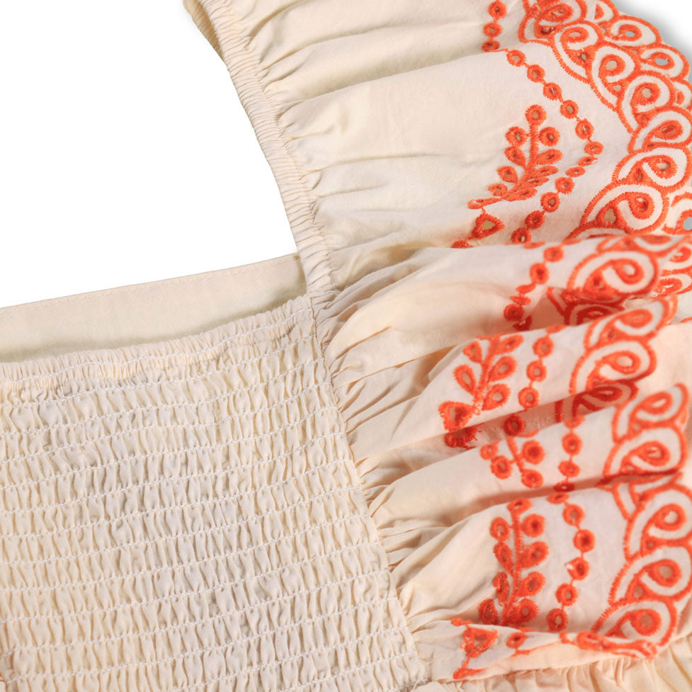 Molo Pearled Ivory Clementine Dress