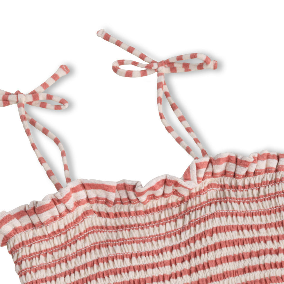 Molo Rose Ivory Stripe Cheryl Dress