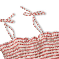 Molo Rose Ivory Stripe Cheryl Dress