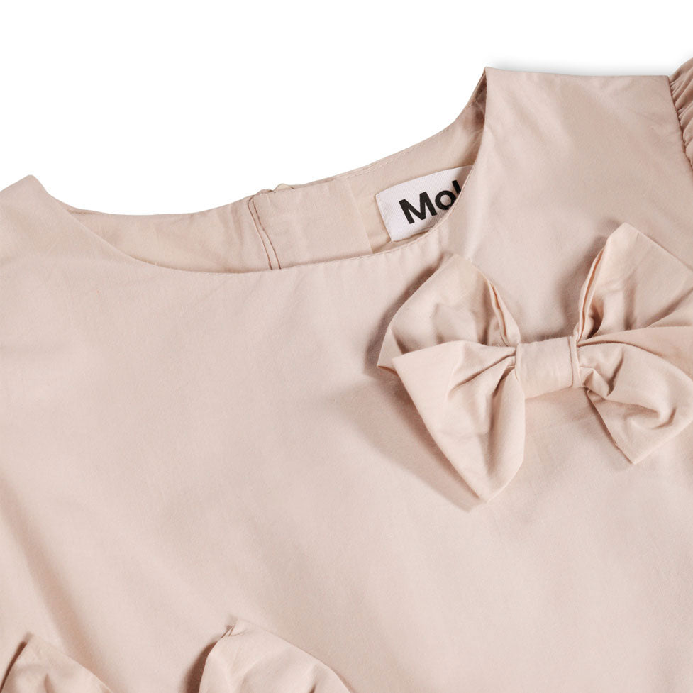 Molo Soft Powder Cyan Dress