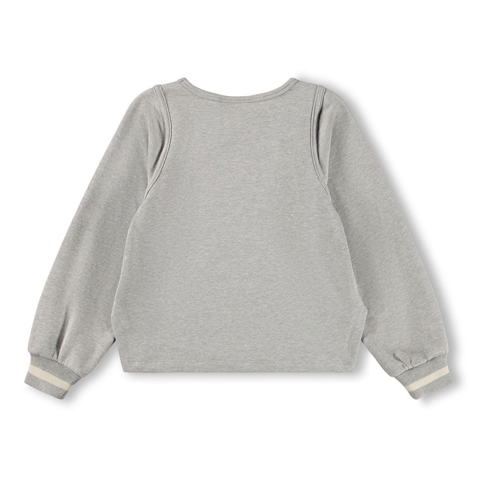 Molo Grey Melange Marina Sweatshirt