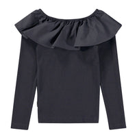 Molo Purple Black Renate LS Tee