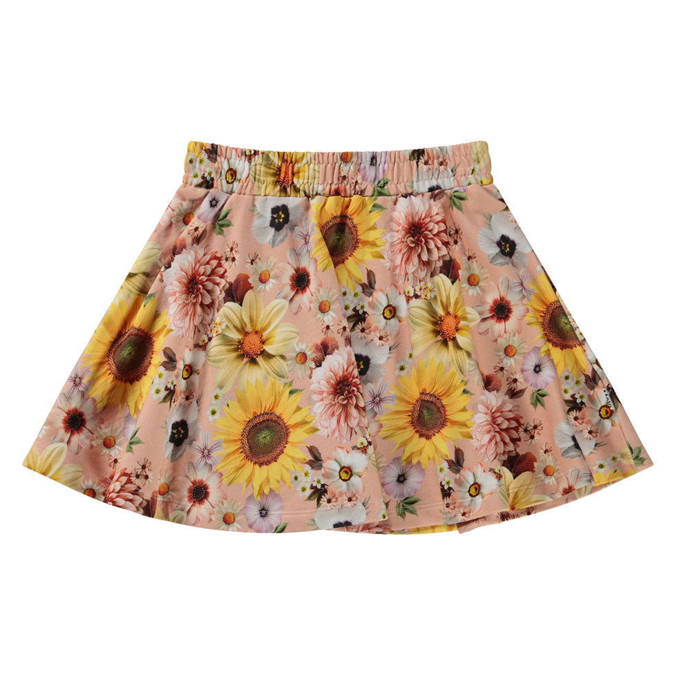 Molo Floral Peach Barbera Skirt