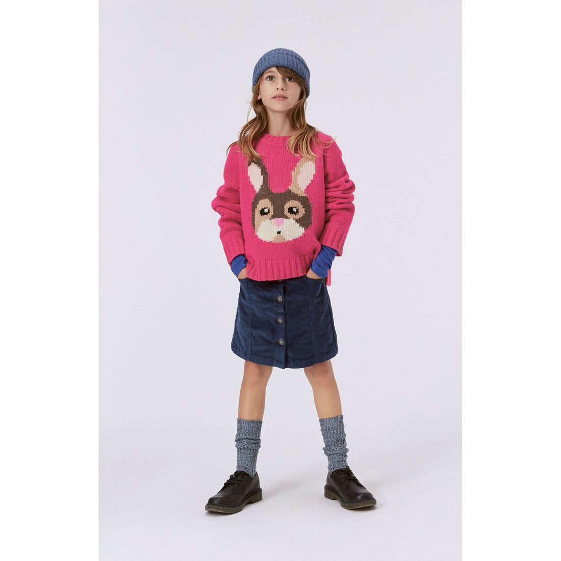 Molo Navy Sky Bera Skirt
