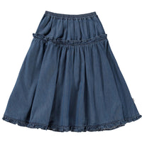 Molo Washed Chambrey Berit Skirt