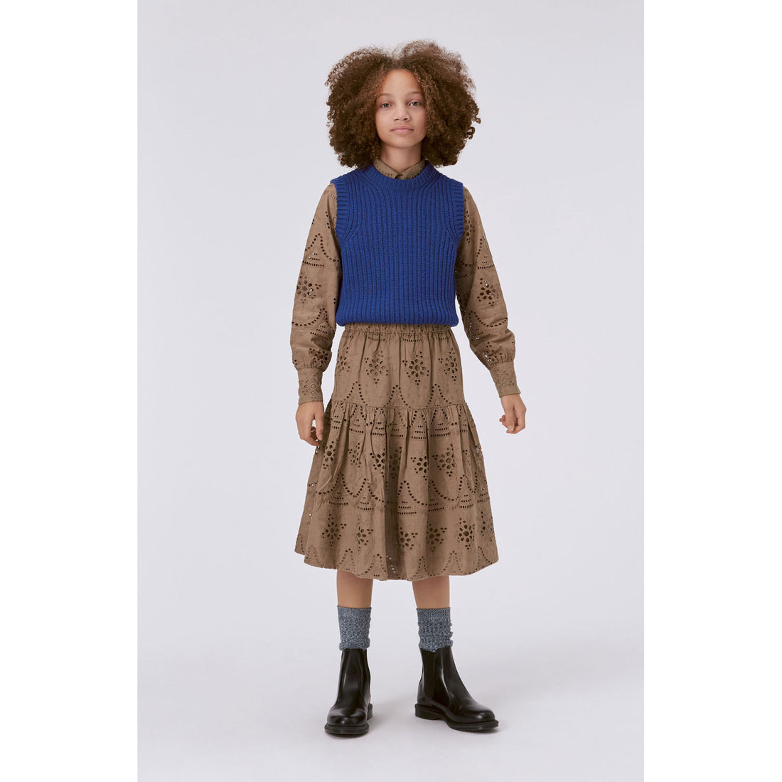 Molo Moth Grey Bianna Skirt