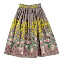 Molo Flower Stripe Brisa Skirt
