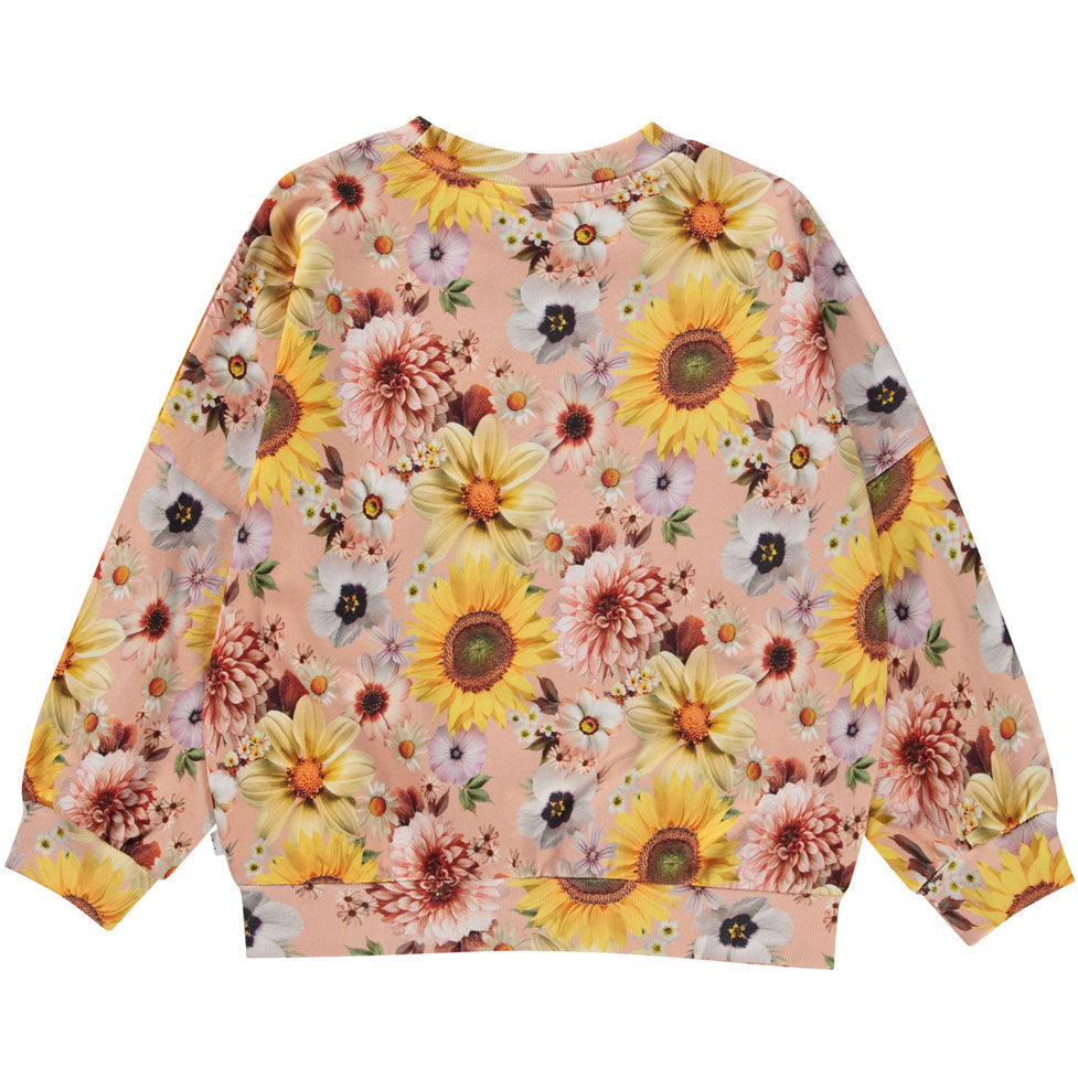 Molo Floral Peach Marika Sweatshirt