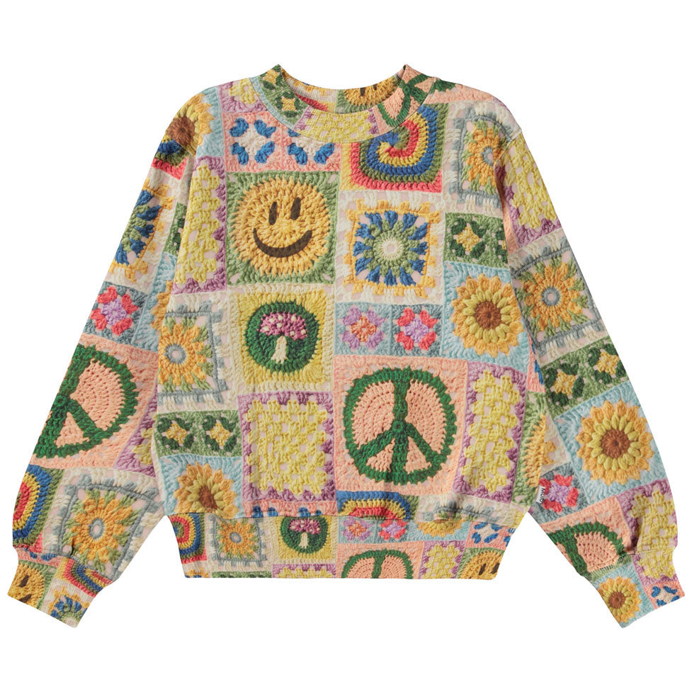 Molo Crochet Vibe Marge Sweatshirt